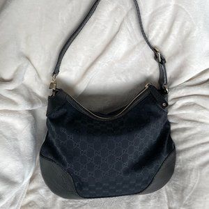 Gucci Black Hobo Bag